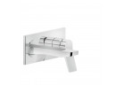 Bath tap Gessi Rilievo, wall mounted, spout 175mm, component wall mounted, chrome