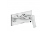 Bath tap Gessi Rilievo, wall mounted, spout 175mm, component wall mounted, chrome