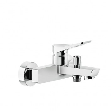 Bath tap Gessi Rilievo, wall mounted, 2 wyjścia wody, component wall mounted, chrome