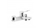 Bath tap Gessi Rilievo, wall mounted, 2 wyjścia wody, component wall mounted, chrome