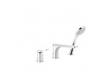 Bath tap Gessi Rilievo, wall mounted, 2 wyjścia wody, switch automatyczny, chrome
