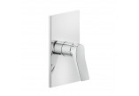 Mixer shower Gessi Rilievo, wall mounted, single lever, chrome