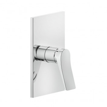 Mixer shower Gessi Rilievo, wall mounted, single lever, chrome