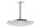 Overhead shower Gessi Rilievo, round, 250mm, ceiling mount, chrome