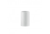Cup Gessi Rilievo, freestanding, white