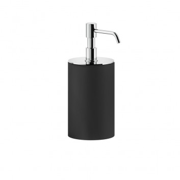 Soap dispenser w płynie Gessi Rilievo, wall mounted, white, finish chrome