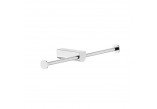 Paper holder Gessi Rilievo, double, wall mounted, chrome