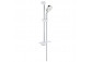 Shower set Grohe Tempesta Cosmopolitan 100, wall mounted, rail witk shelf, handshower 3-functional, chrome