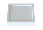 Square shower tray Sanplast Bza/FREE, 90x90cm, acrylic, white