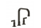 3-hole washbasin faucet Gessi Inciso, standing, height 240mm, without pop, chrome