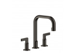 3-hole washbasin faucet Gessi Inciso, standing, height 240mm, without pop, chrome