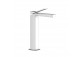 Washbasin faucet Gessi Rettangolo K, standing, height 299mm, spout 128mm, korek automatyczny, chrome