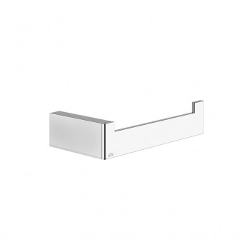 Paper holder Gessi Rettangolo, wall mounted, with cover, finish chrome