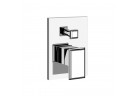 Mixer shower Gessi Eleganza, concealed, 2 wyjścia wody, component wall mounted, chrome