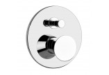 Mixer shower Gessi Cona, concealed, single lever, component wall mounted, chrome