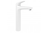 Washbasin faucet Grohe Eurostyle, standing, height 334mm, moon white/chrome