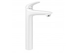 Washbasin faucet Grohe Eurostyle, standing, height 334mm, moon white/chrome