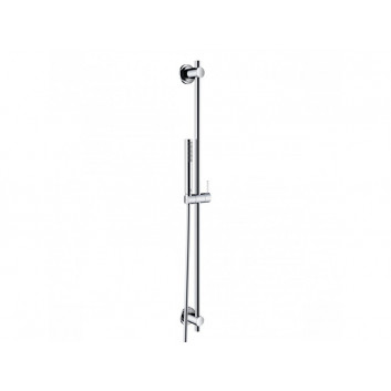 Shower set Kludi Nova Fonte Puristic, rail z handshower i wężem, chrome