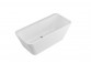 Bathtub freestanding wallmounted Excellent Lila 2.0, 150x72cm, acrylic, z overflow, white