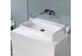 Countertop washbasin Excellent Rima 2.0, 60x40cm, without overflow, without tap hole, white