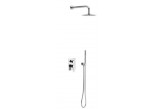 Set prysznicowo-wannowy Excellent Oxalia, concealed, 2 wyjścia wody, overhead shower slim 200mm, chrome