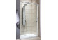 Door shower for recess installation Radaway Nes 8 Black DWB 90, right, folding, glass transparent, 900x2000mm, black profil