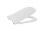 Seat WC Roca Gap Square UltraSlim, with soft closing, duroplast, white