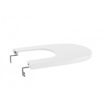 Cover bidet Roca Gap, Supralit, with soft closing, white