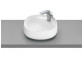 Countertop washbasin Roca Beyond, 59x46cm, Finceramic, without overflow, white