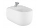 Wall-hung wc Roca Beyond, bezrantowa, 58x40cm, Maxi Clean, white