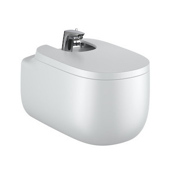 Wall hung bidet Roca Beyond, 58x40cm, white