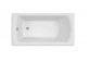 Bathtub rectangular Roca Linea Slim, 140x70cm, acrylic, white