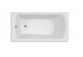 Bathtub rectangular Roca Linea Slim, 160x70cm, acrylic, white