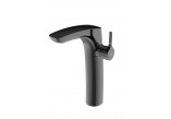 Washbasin faucet Roca Insignia Cold Start, standing, height 260mm, korek click-clack, black shine
