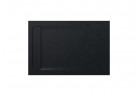 Shower tray rectangular Roca Aquos, 1200x800mm, ultracienki, Stonex, black