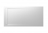 Shower tray rectangular Roca Aquos, 2000x900mm, ultracienki, Stonex, white
