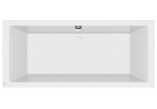 Bathtub rectangular Cersanit Intro, 180x80cm, acrylic, white