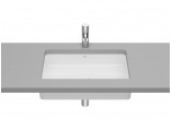 Under-countertop washbasin Roca Inspira Square, 60,5x39cm, without overflow, white