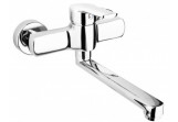 Washbasin faucet KFA Selen, wall mounted, wall mounted, spout 150mm, chrome