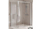 Shower enclosure Walk-In Novellini Kaudra HF, 154cm, witk shelf, profil black mat