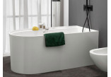 Bathtub wallmounted Cielo Febe , 140x80cm, white mat
