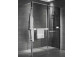 Shower enclosure Walk-In for recess installation Novellini Kaudra HN Frame, 180x200cm, right version, white profile mat