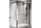 Shower enclosure Walk-In Novellini Kaudra HWL Frame, 220x200cm, right version, z 2 półkami, white profile mat