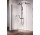 Shower enclosure Walk-In Novellini Giada H, 110x195cm, glass transparent, profil chrome