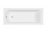 Bathtub rectangular Besco Shea Slim, 140x70cm, acrylic, white