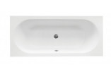 Bathtub rectangular Besco Vitae Slim, 150x75cm, acrylic, white