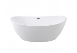 Bathtub freestanding Besco Melody, 170x80cm, white
