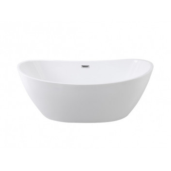 Bathtub freestanding Besco Melody, 170x80cm, white