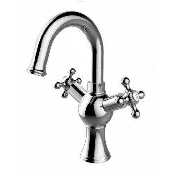 Washbasin faucet Besco Varium / Modern I, standing, height 307mm, chrome