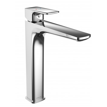 Washbasin faucet Excellent Oxalia, standing, height 142mm, korek click-clack, chrome